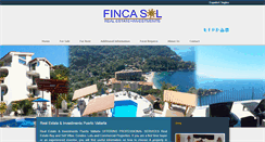 Desktop Screenshot of fincasol.com.mx