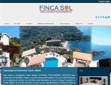 Tablet Screenshot of fincasol.com.mx